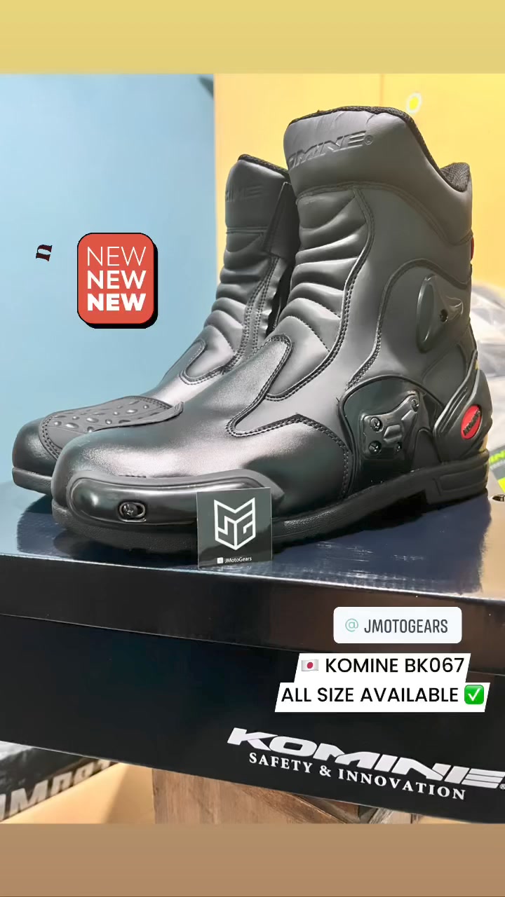 KOMINE BK 067| Midcut Waterproof / Shock Proof | ₱3500 LIMITED