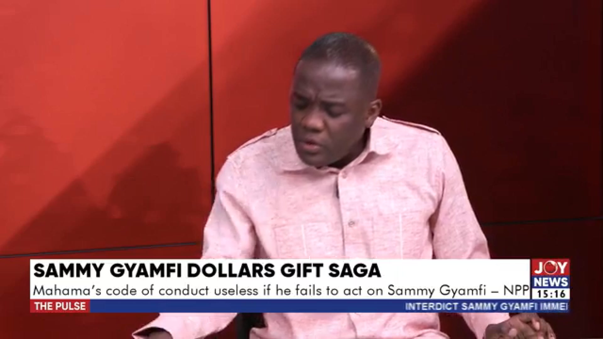 We’re not after Sammy Gyamfi’s job; we just want the law to work to ...