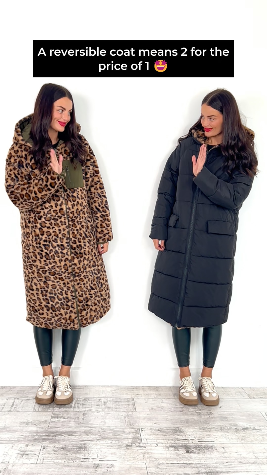 NEW IN! L'IMPERMEABILE DEAN REVERSIBLE COAT Italian brand L
