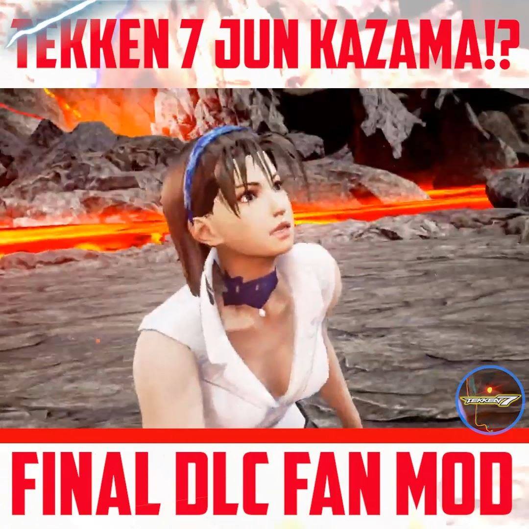 Jun Kazama mod by nobrandburger www.twitter.com/RocktoberAI