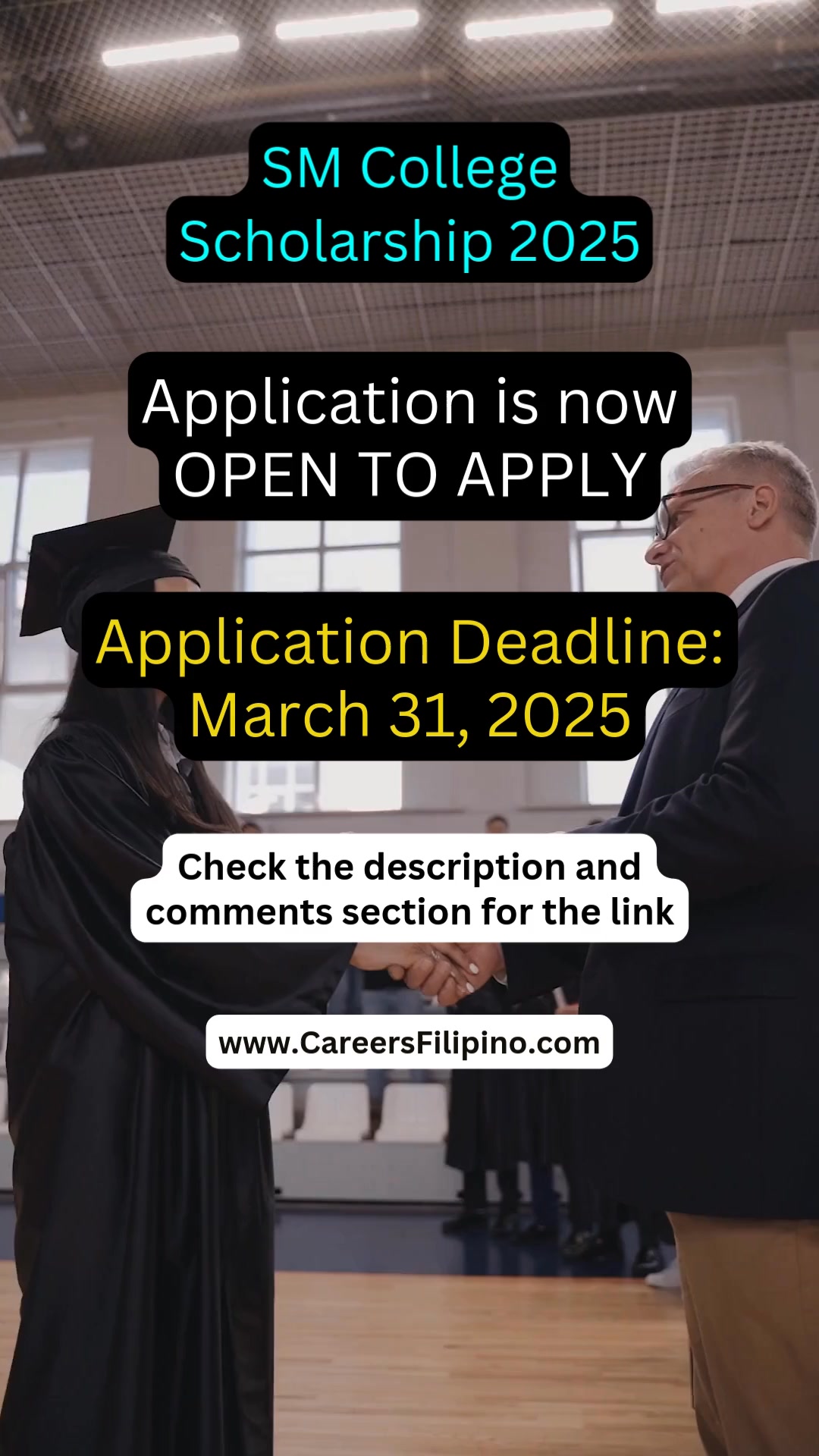 [ONGOING] Apply for SM College Scholarship 2025: https ...