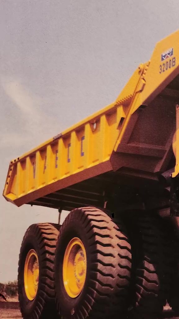 The Wabco Haulpack 3200 & 3200B Mining Trucks (Old Classic Machine) # ...