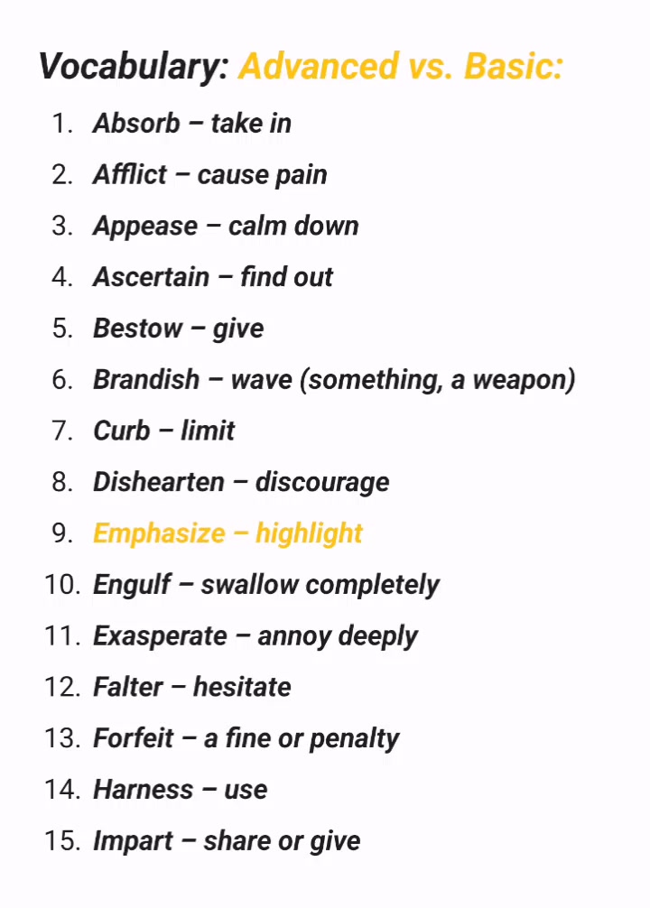 vocabulary: advanced vs. basic: ascertain - find out #education # ...