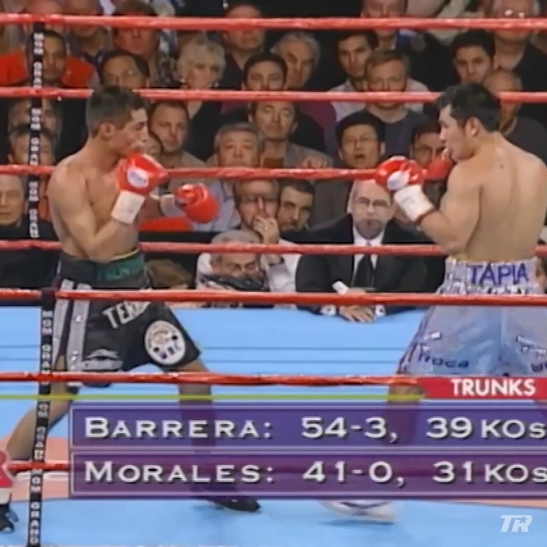 OnThisDay in 2002, Marco Antonio Barrera defeated Erik Morales via