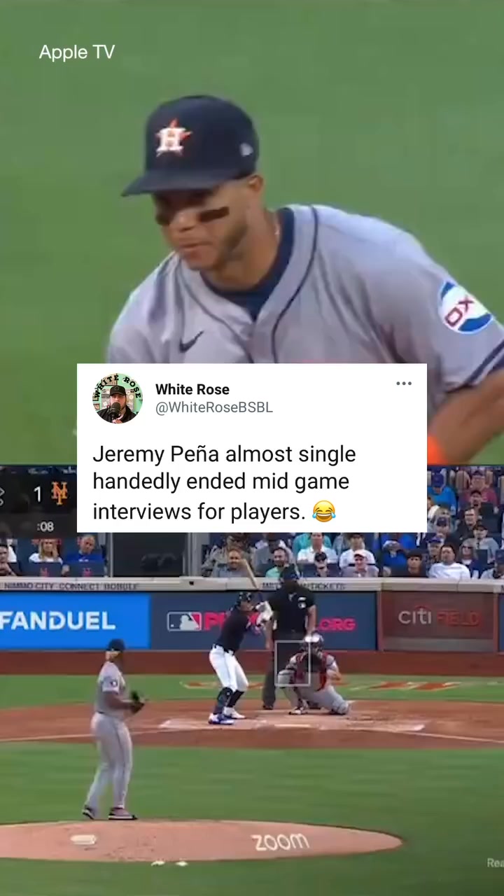 Yeah, good luck trying to convince me the Astros aren’t cursed lol. Via ...