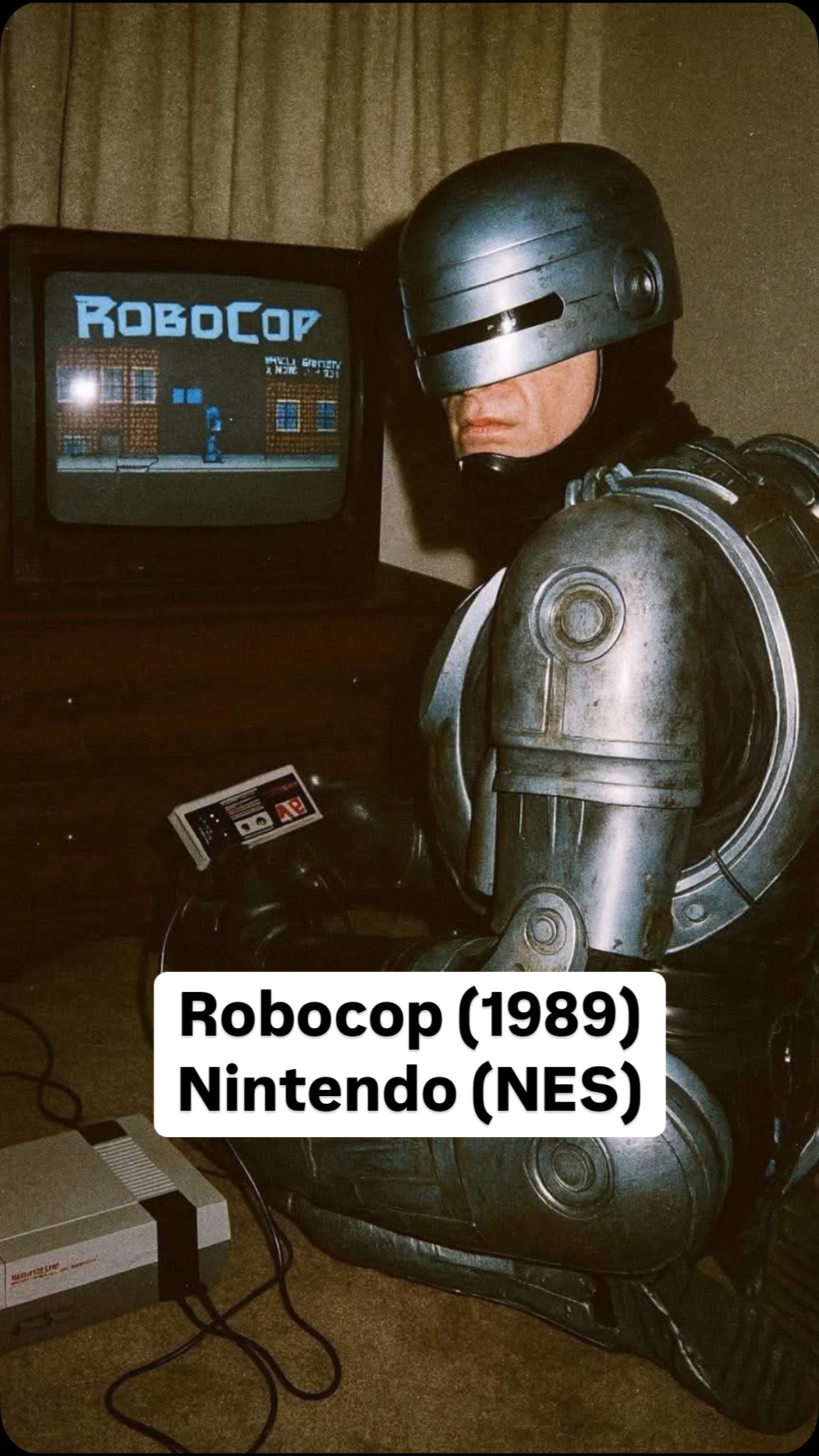 RoboCop (1989) on the Nintendo Entertainment System (NES) was brutally ...