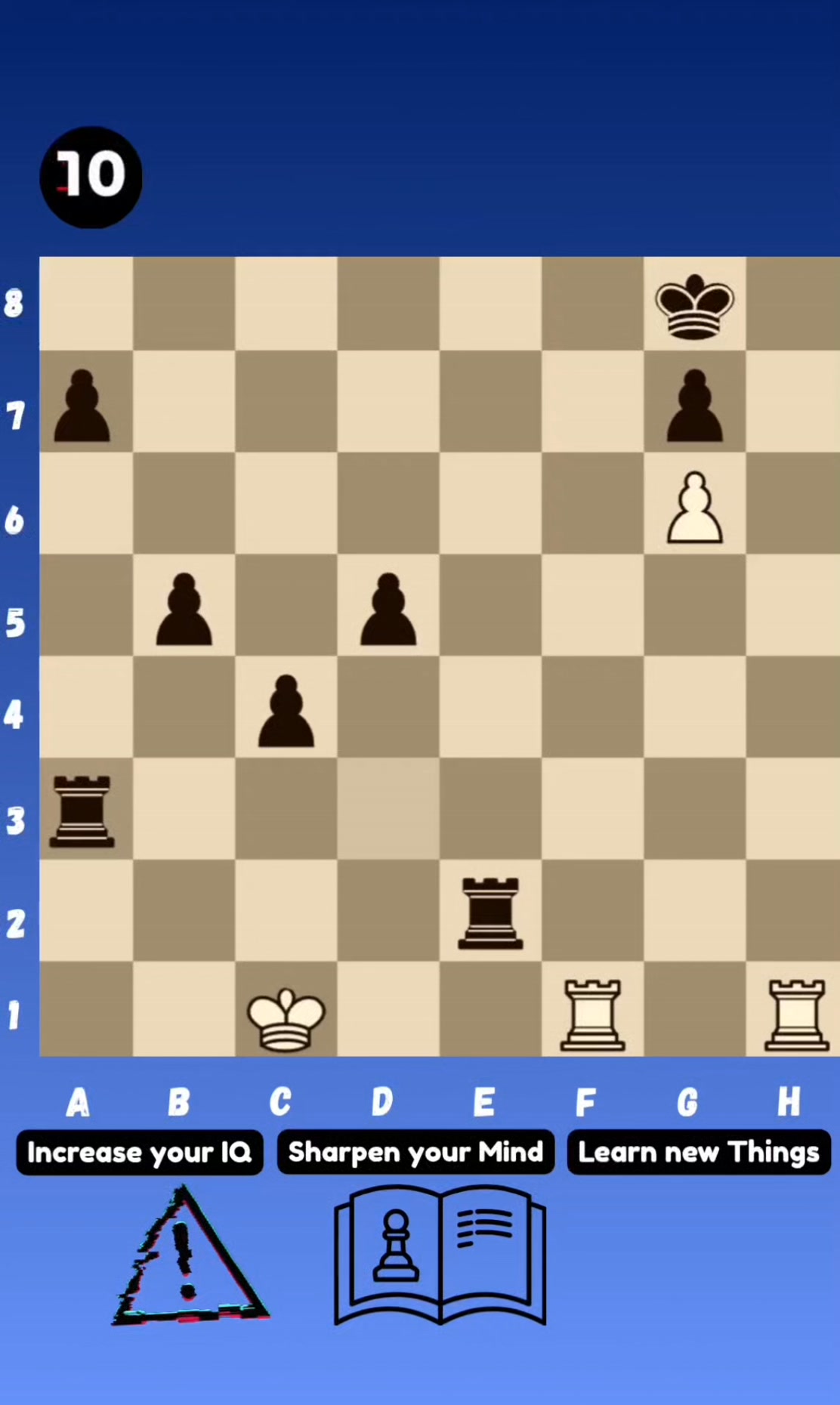 Can you checkmate in 2 moves? (P.25) (White to play)♟️ 2️⃣ TWO moves ...