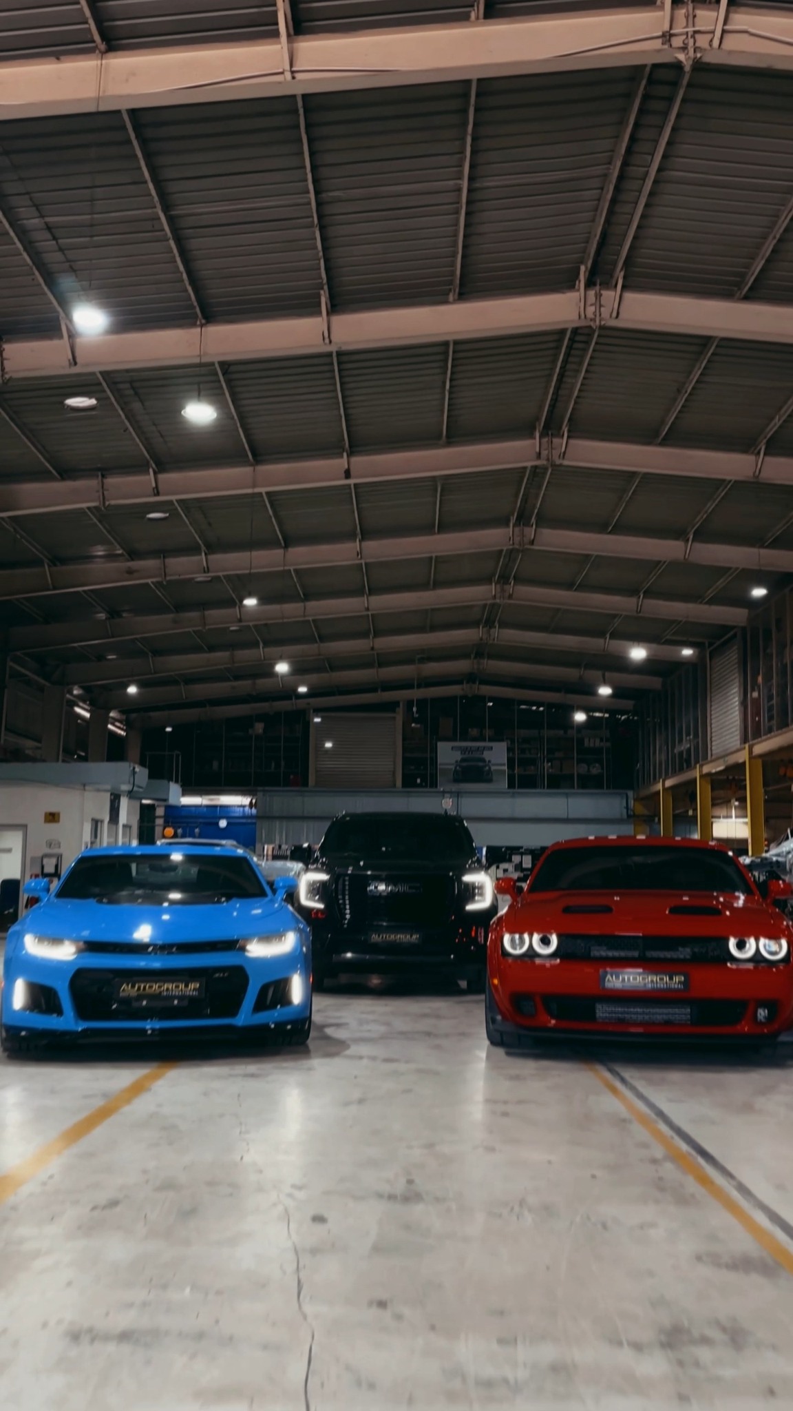 Right-Hand Drive Icons: Dodge Challenger SRT Hellcat Redeye, Chevrolet ...