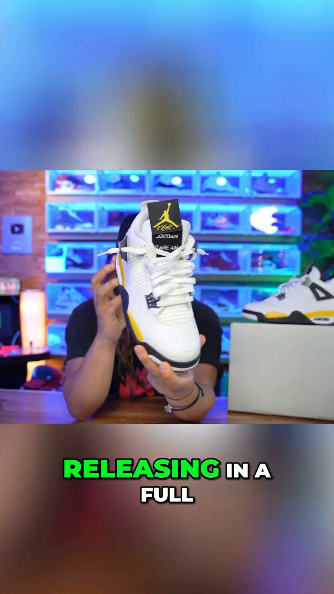 Who Copped The Jordan 4 Tour Yellow ? | Tonyd2wild