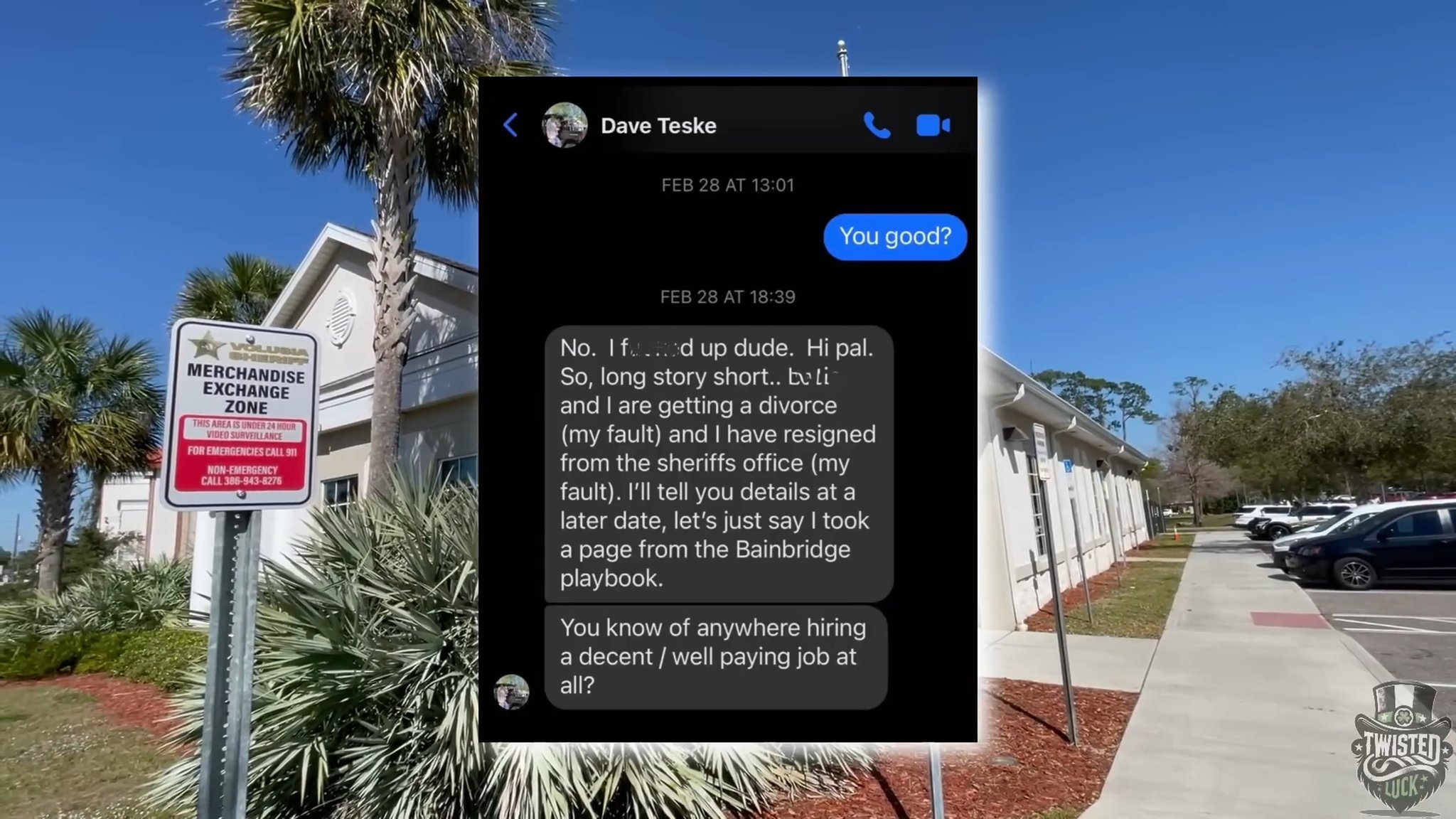 Volusia Deputy Resigns After Being Confronted About Text messages ...