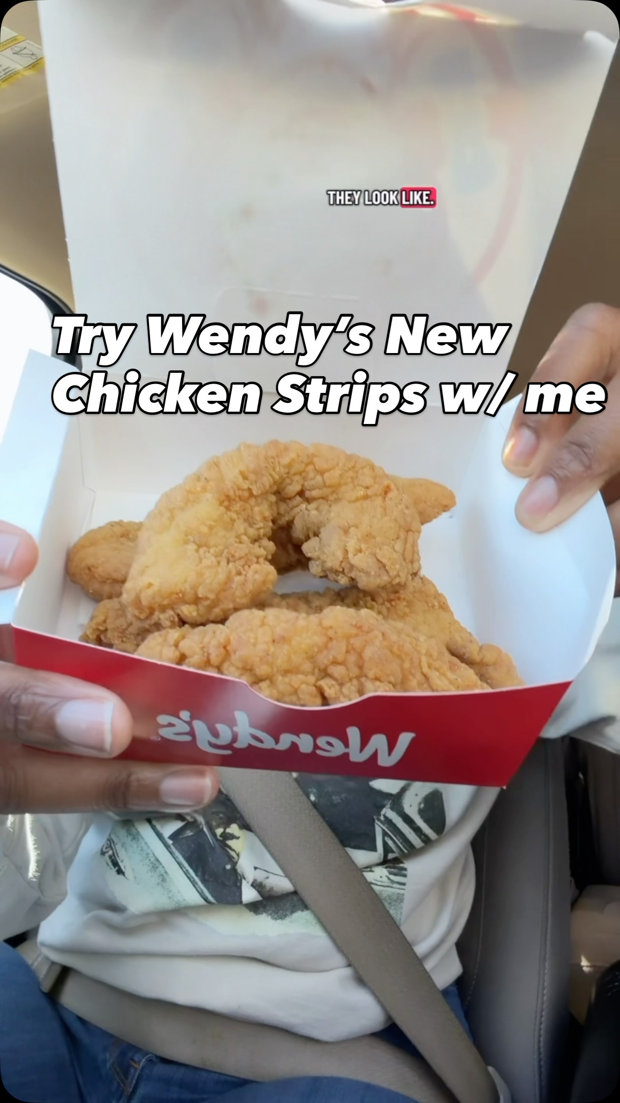 Wendy’s dropped new chicken strips and I had to see what the hype was ...