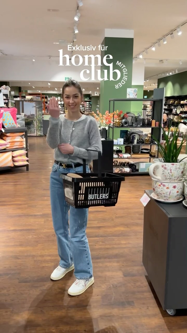 40%* BUTLERS homeCLUB Day Rabatt 🥳, Exklusiv für alle homeCLUB Mitglieder gibt es nur heute am 14. März -40%* Rabatt auf fast alle BUTLERS Artikel in den BUTLERS-Stores und im Onlineshop! 💚, Du hast