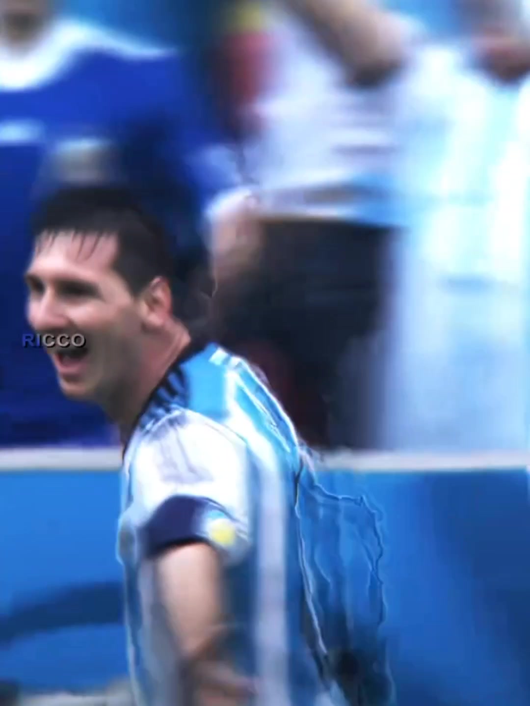 Throwback to when Nigeria’s goalkeeper wanted to touch Messi to check ...