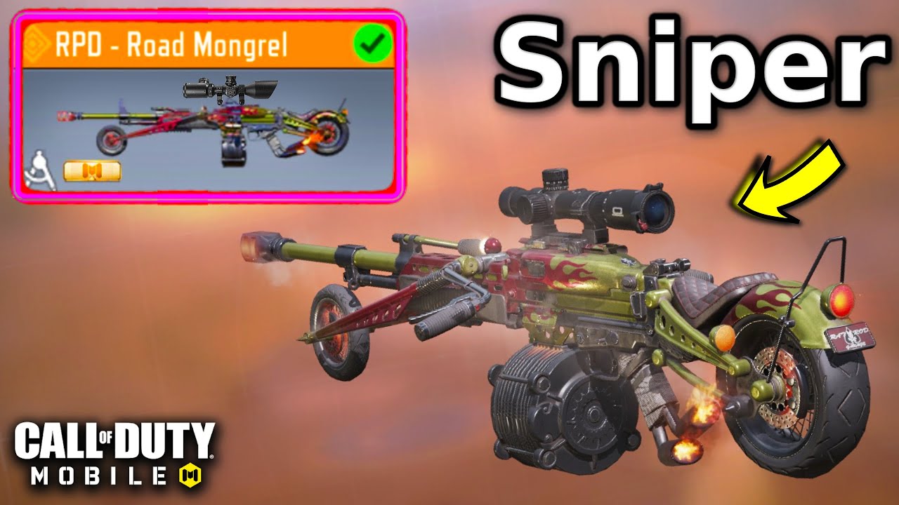 I Made FREE LEGENDARY RPD into a SNIPER 🤯 (COD MOBILE) #CODMobile #COD ...