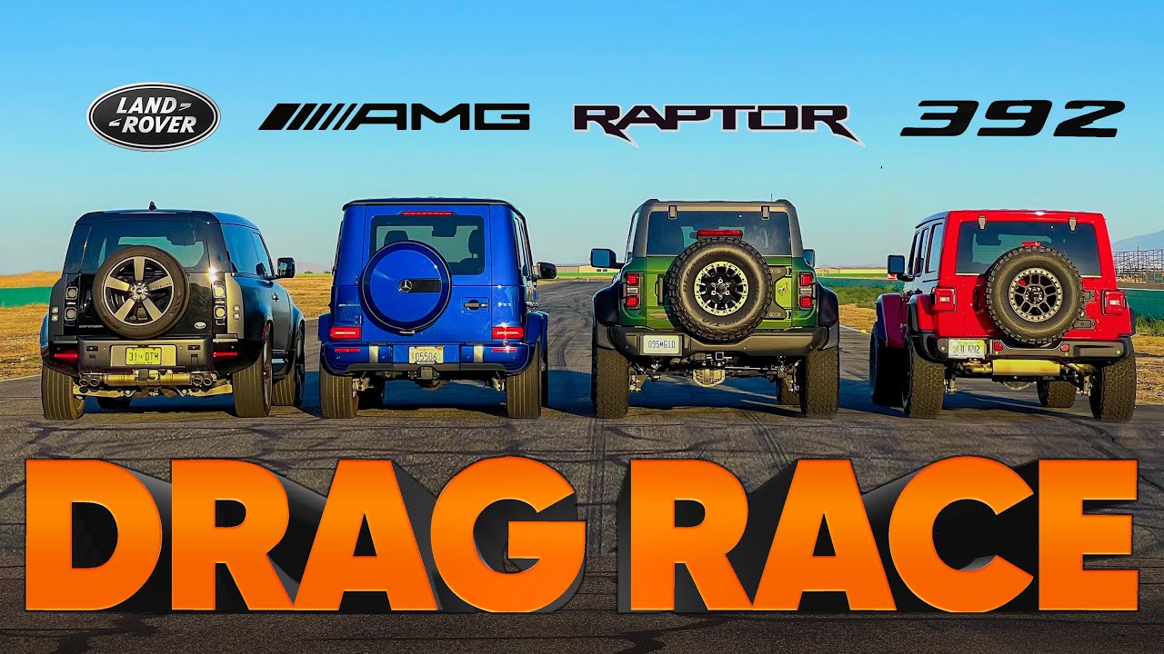The Braptor is here for the ultimate drag race! Can Ford's new Bronco ...