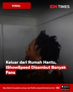 YouTuber IShowSpeed masuk ke rumah hantu di daerah Kota Tua ...