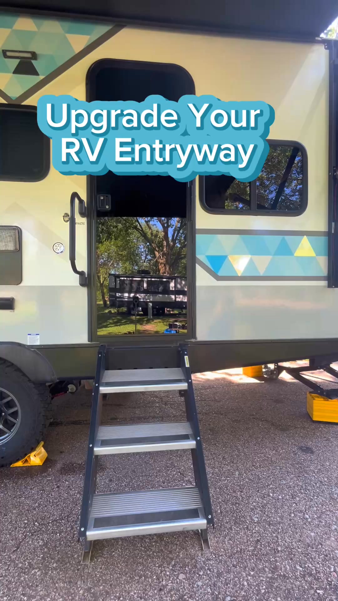 Upgrade your RV entryway for more stability and less dirt. We recently ...