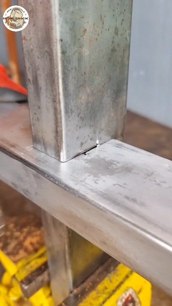 strong connection example #fabrication #weld #tips #trick | iron trick ...