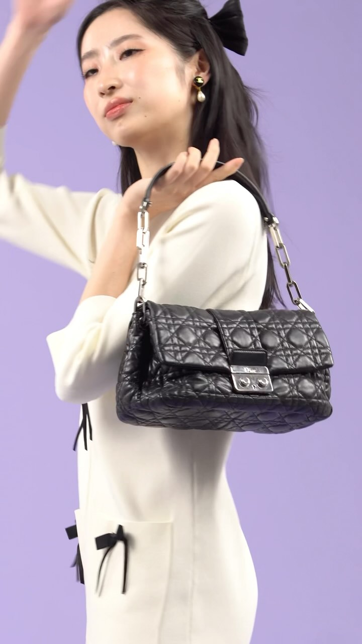 You can never go wrong with Dior's iconic Cannage leather