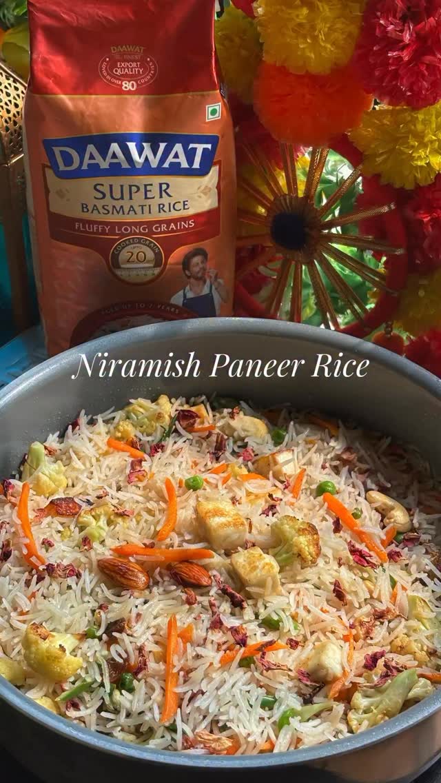 The only rice recipe you will need this Durga Puja - Niramish Paneer ...
