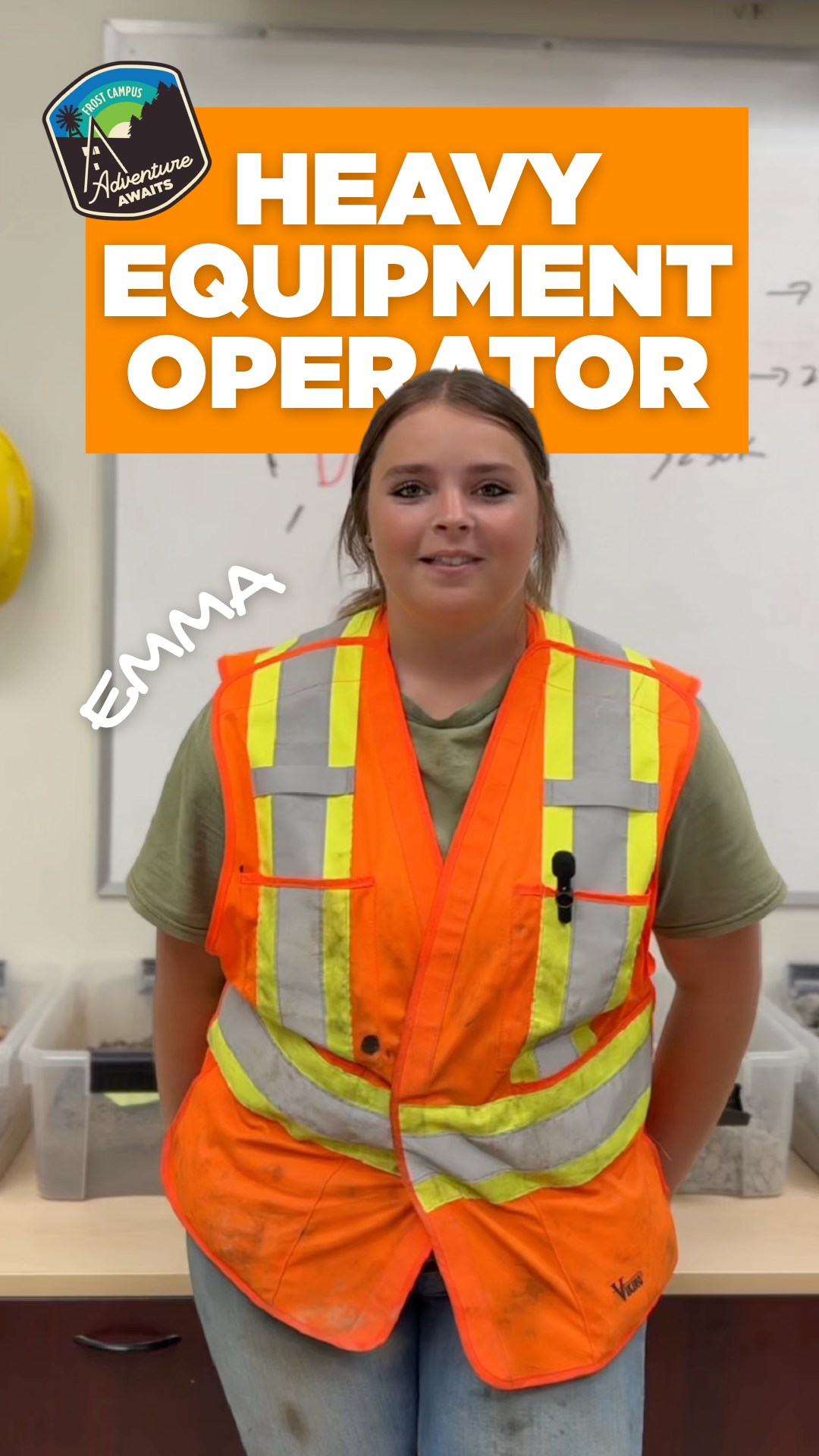 Meet Emma, one of our amazing Heavy Equipment Operator students that ...