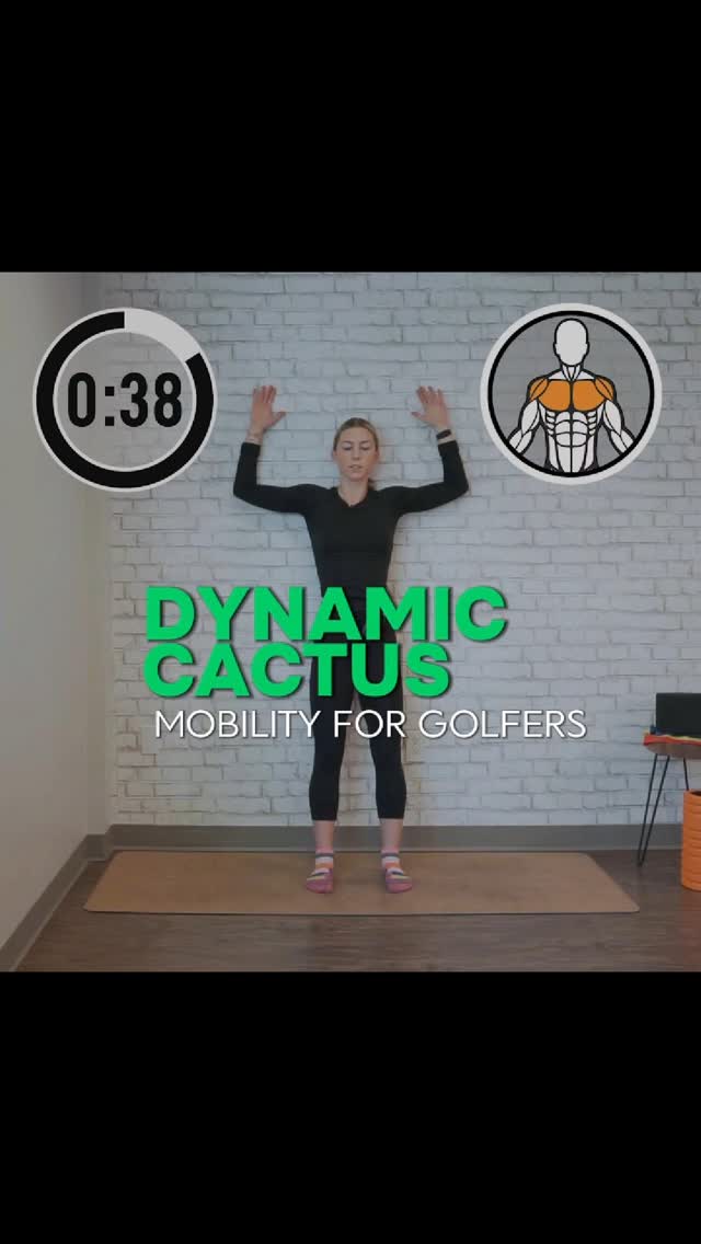 Golfers, try this wall cactus variation to unlock better shoulder ...