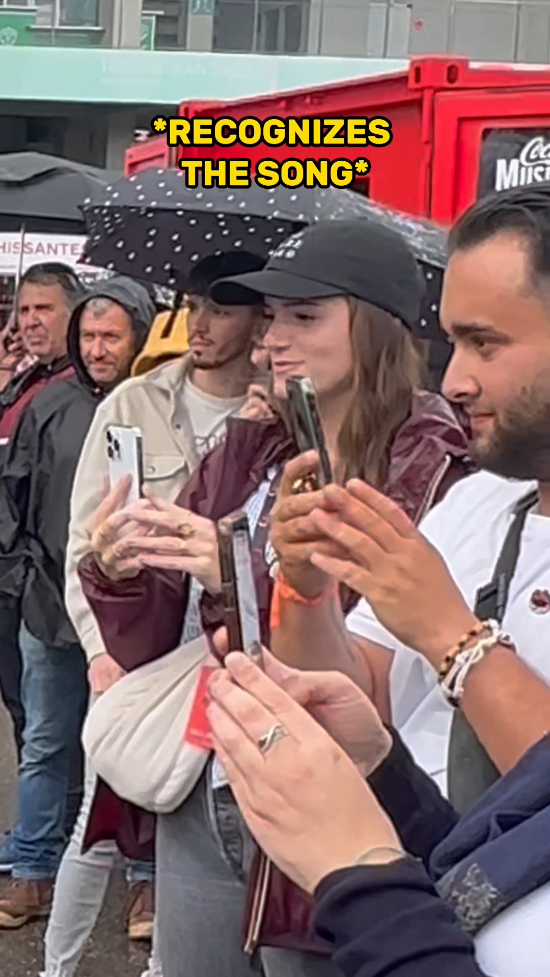 Crowd was STUNNED to see this famous singer🔥 I was playing outside when ...