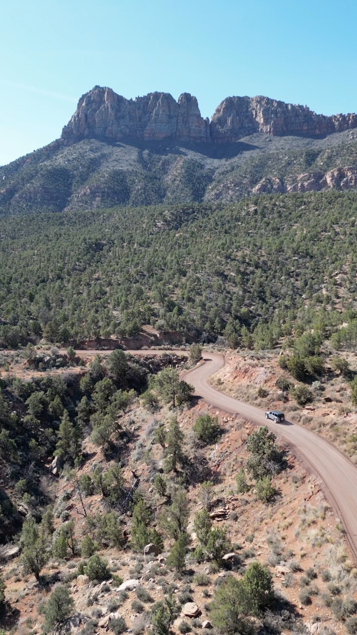 The rugged red rock landscapes of Gooseberry Mesa stretch as far as the ...