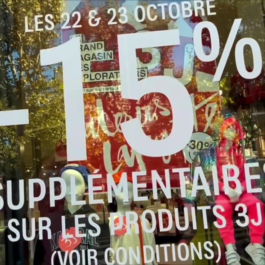 Galeries Lafayette 3j Octobre 2022