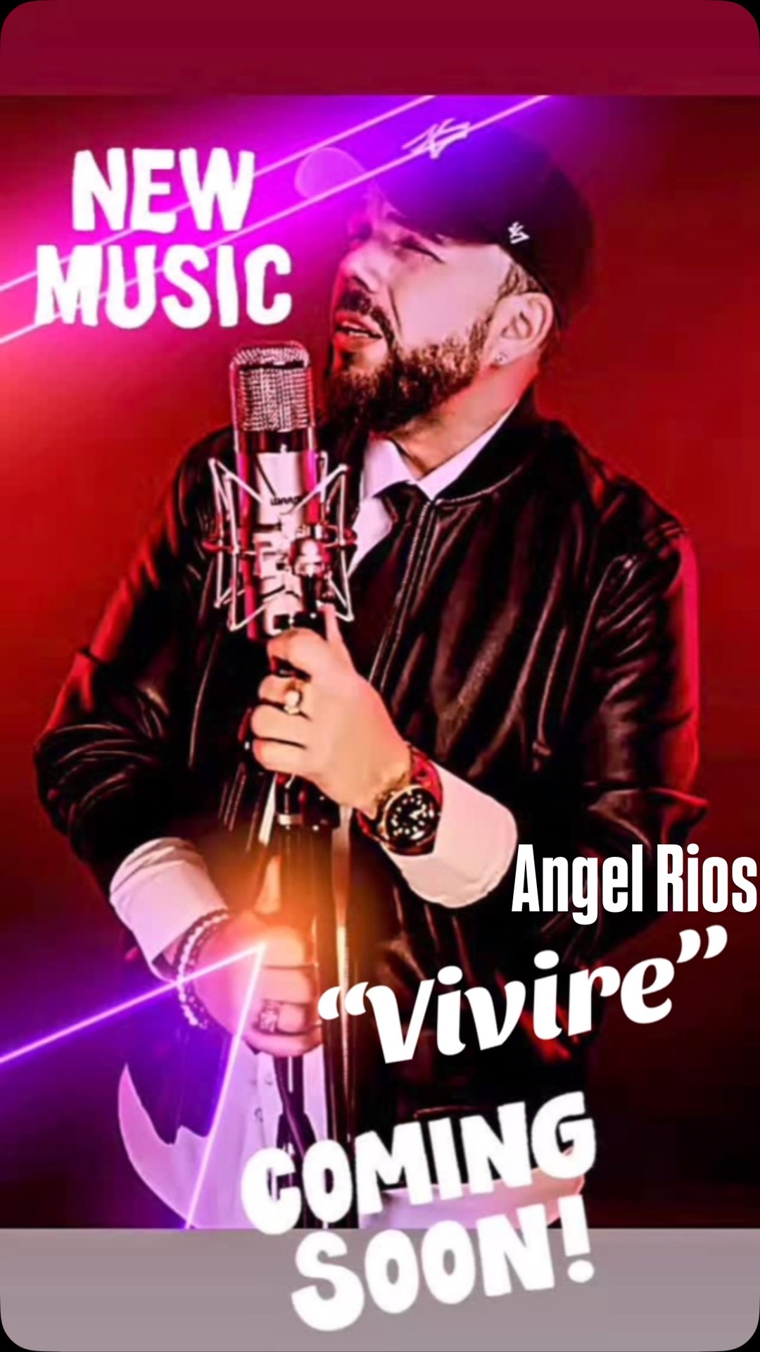 Angel Rios “Vivire” Muy Pronto!!! Composicion y Melodia: Angel Rios ...