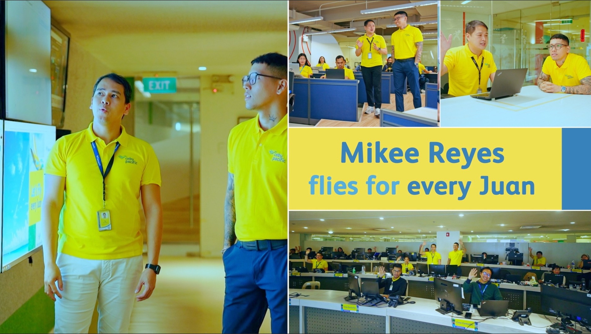 Watch Mikee Reyes as a Cebu Pacific Customer Care Manager! Winning ...