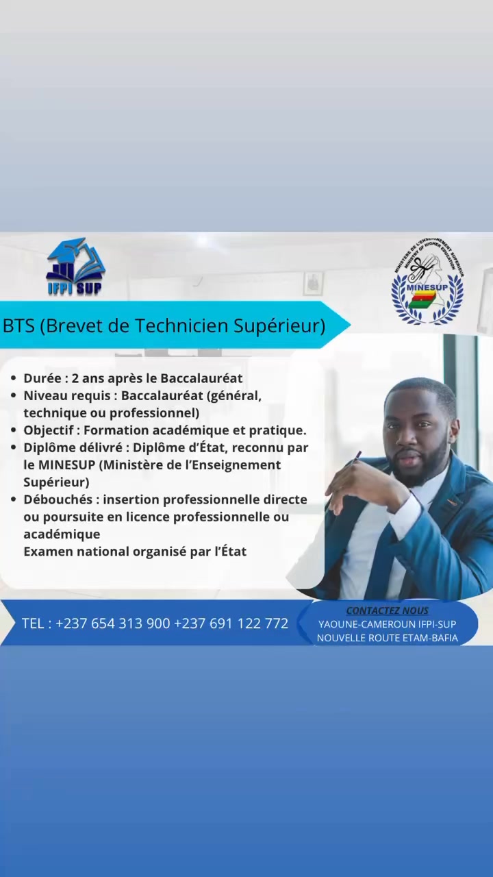 A IFPI-SUP, plusieurs opportunités s’ouvrent aux étudiants ! Le saviez ...