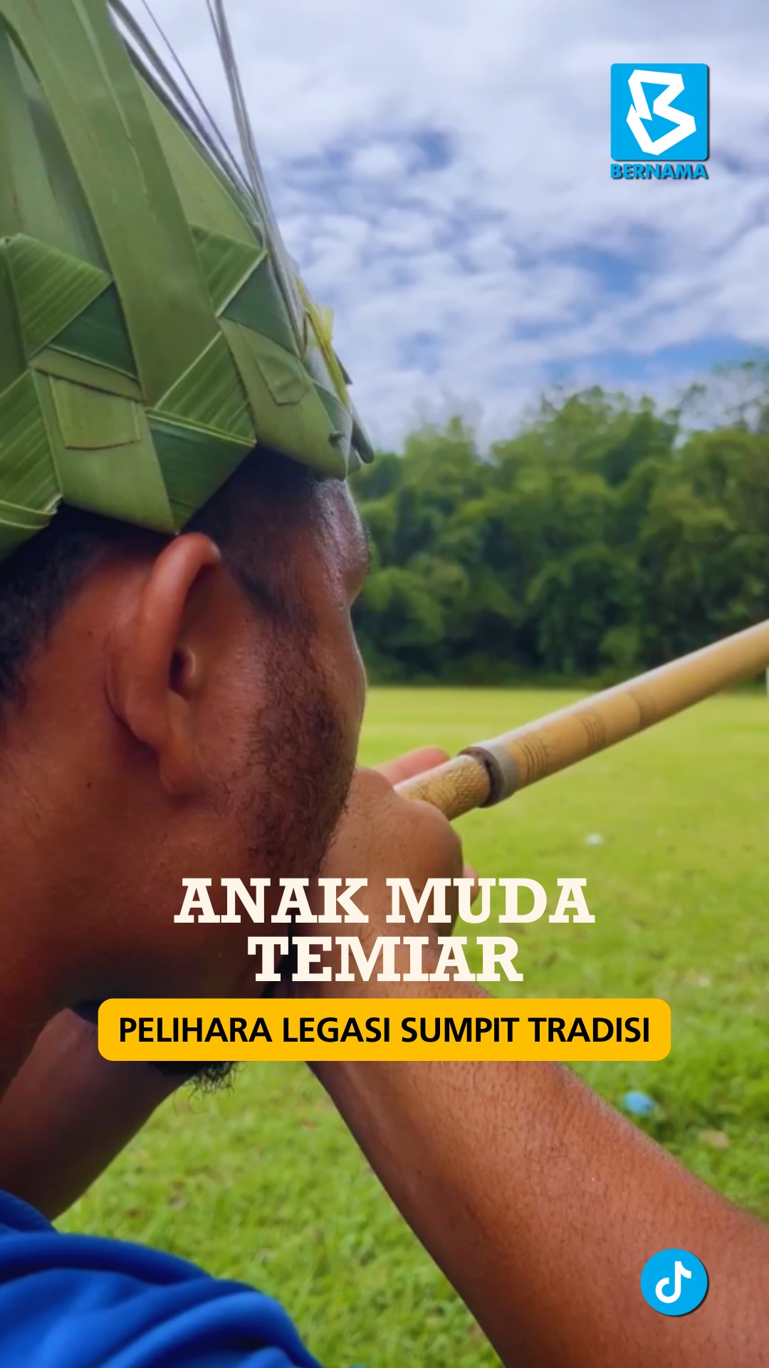 Penggunaan sumpit tradisional Orang Asli kaum Temiar memainkan peranan ...
