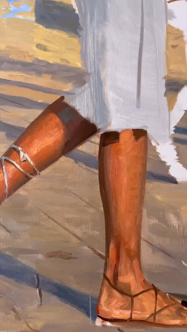 Confidence in drawing transforms how you paint. Notice the assured ...