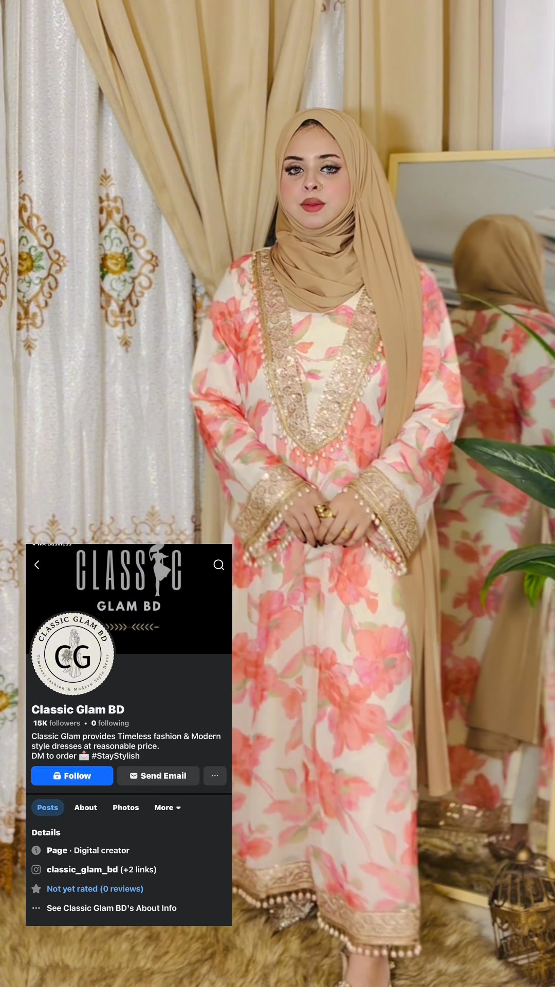 ⭐️Dress type- Long cut jalabeya dress (1 piece dress) ⭐️ 🌸 ফ্যাব্রিক ...