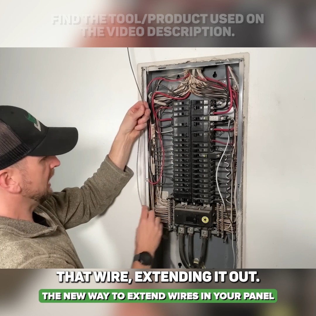 Ever need to move a breaker or extend a short wire in your electrical ...