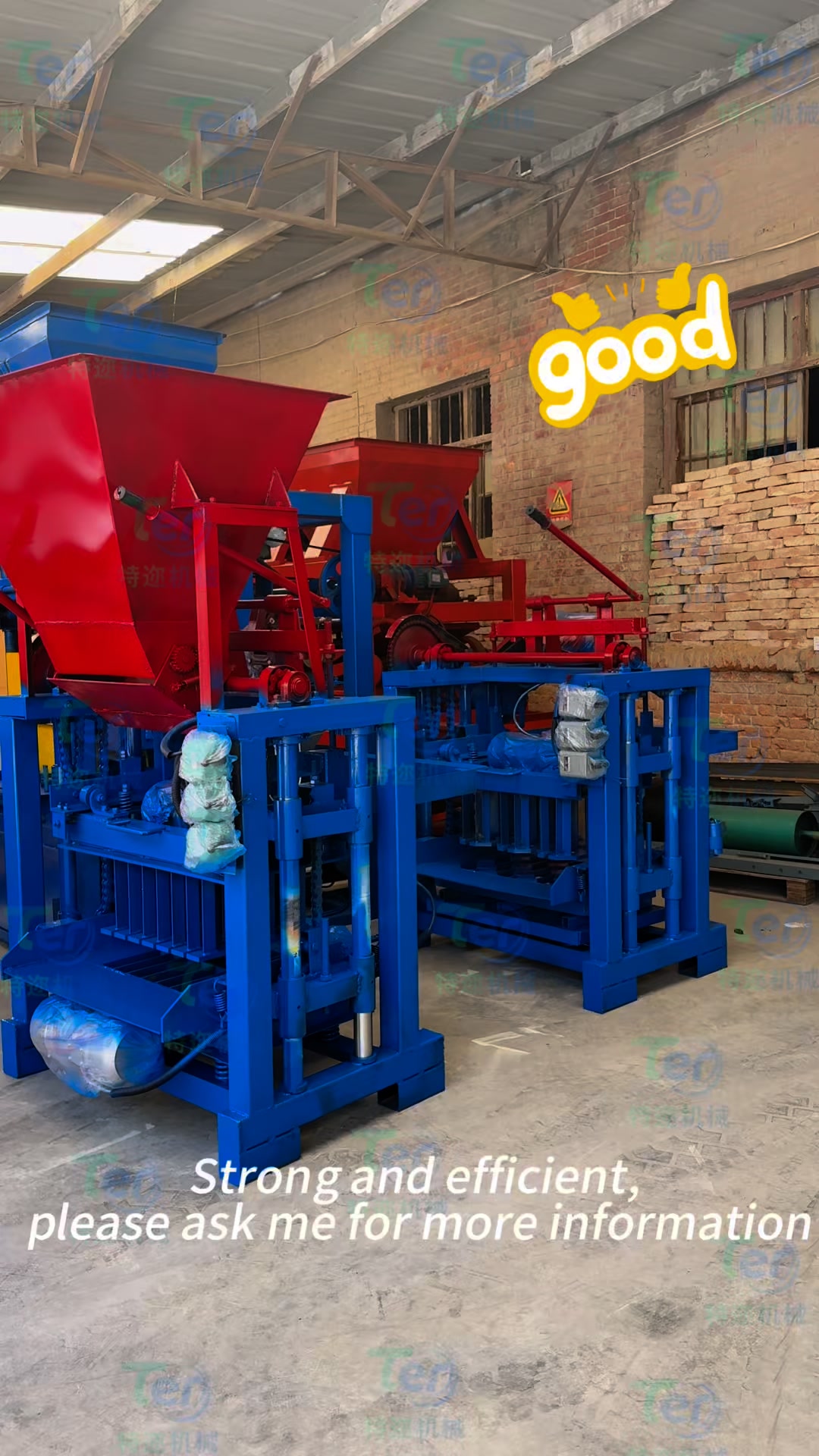 Hot selling brick making machine for hollow and solid paving brick ...