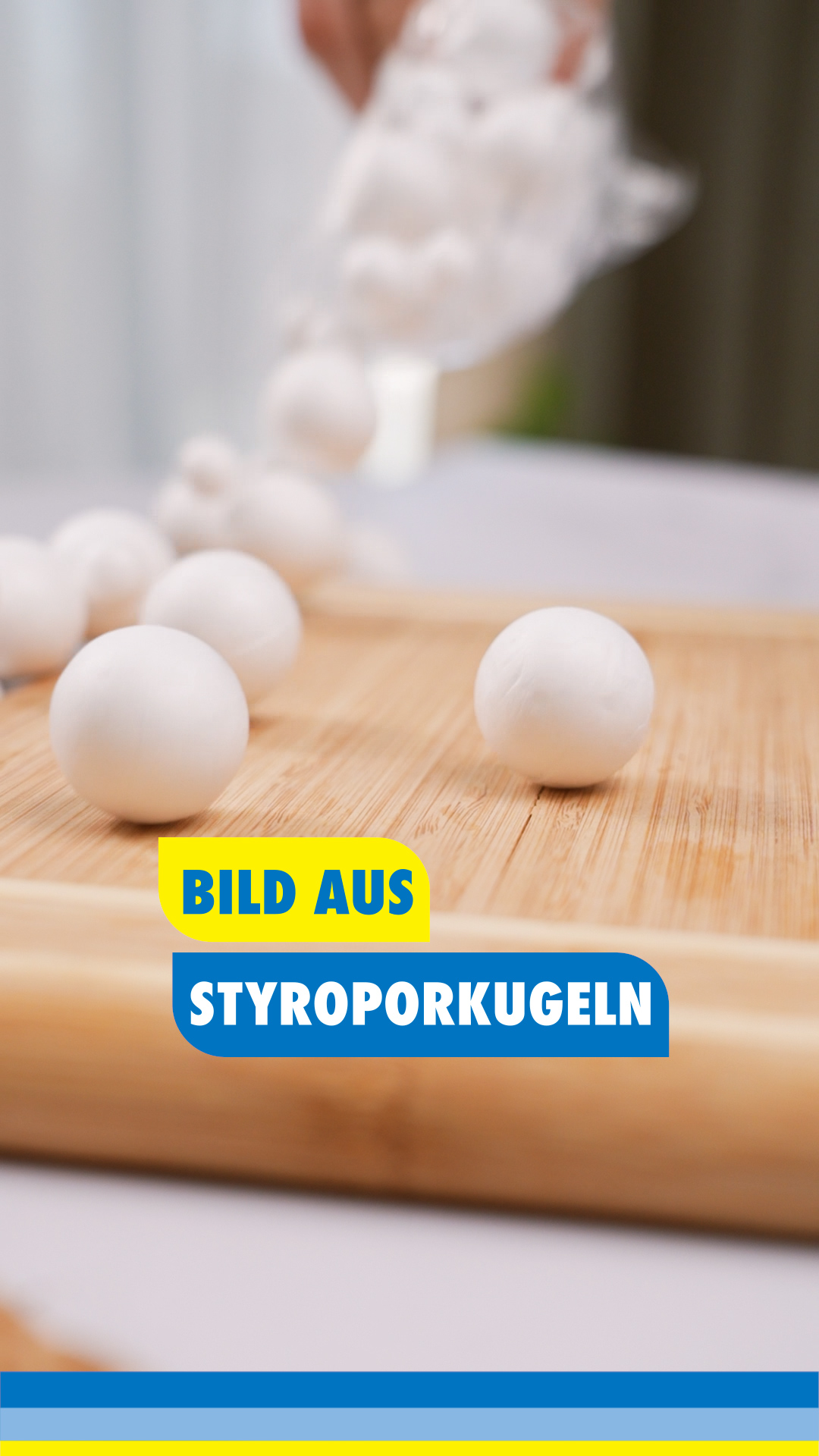 Verrückte Dinge, aus denen man coole Kunst machen kann: Styroporkugeln 🌈⚪ Habt ihr's schon ausprobiert? , Styroporkugeln findet ihr ab 1,00€! | TEDi Deutschland