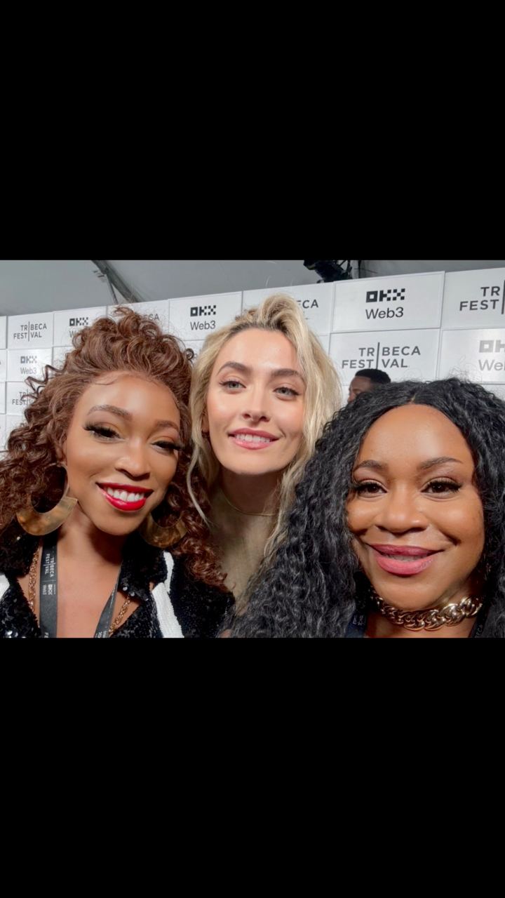 With actress & the daughter of the legendary King of Pop Michael ...
