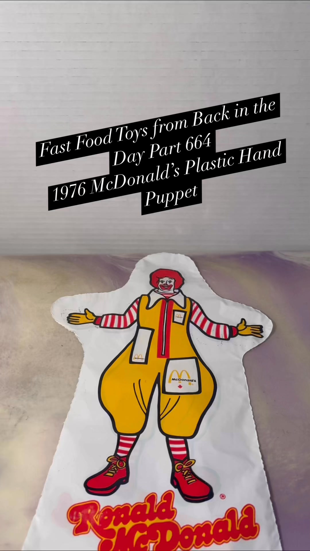 Officer Big Mac and the Hamburglar! 1976 Remco McDonaldland Dolls