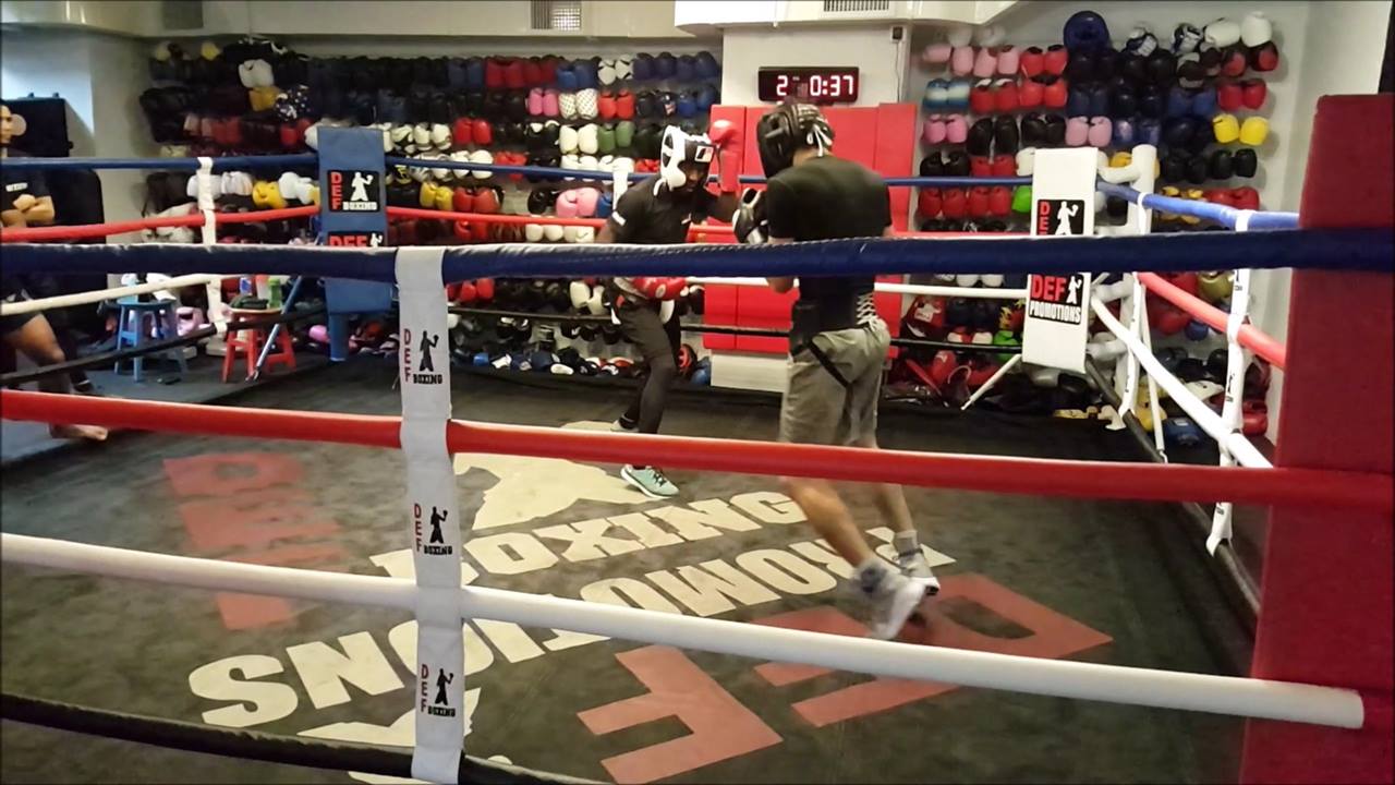At DEF Boxing, Rex is lucky to have some boxing champions as sparring ...