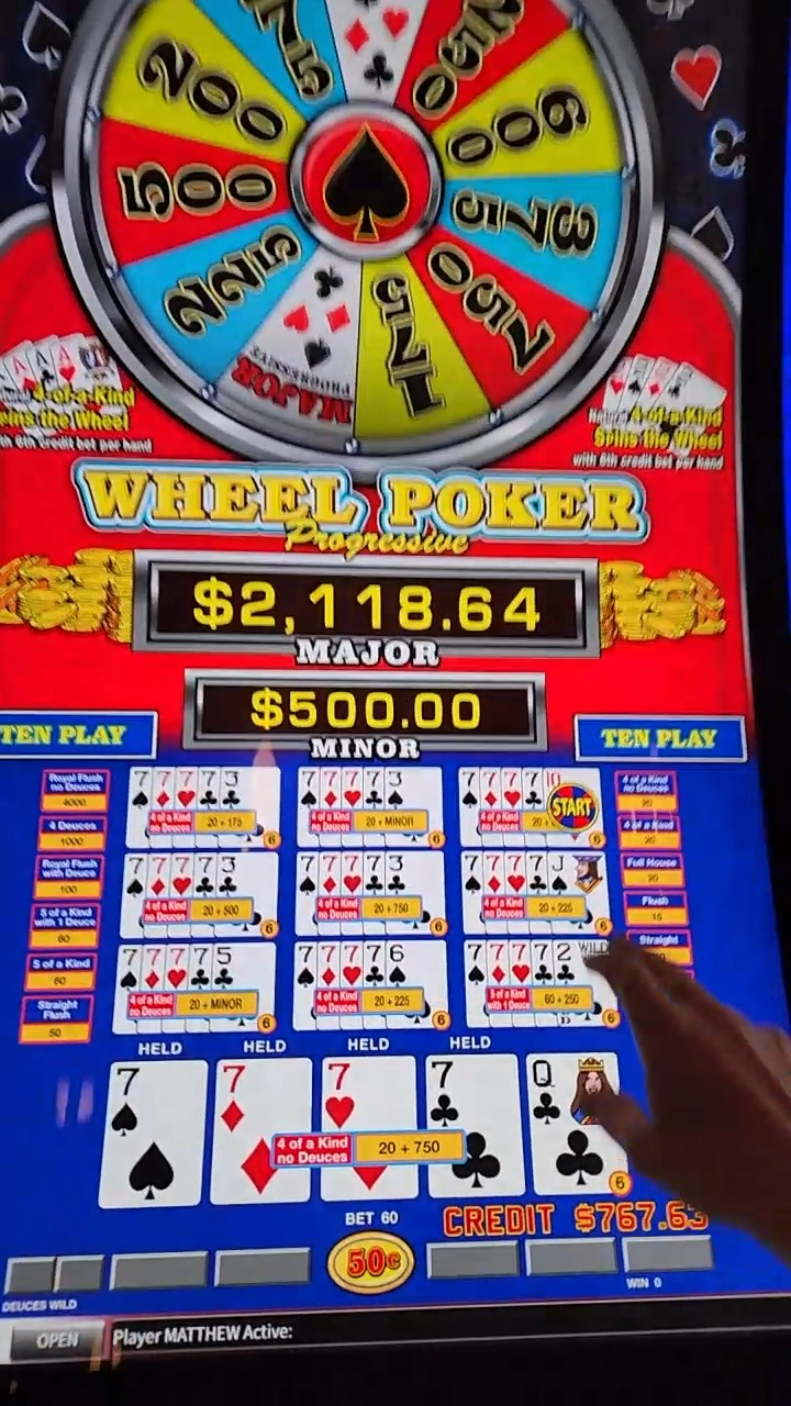 $1,250 Video Poker Hands #poker #casino #gamble