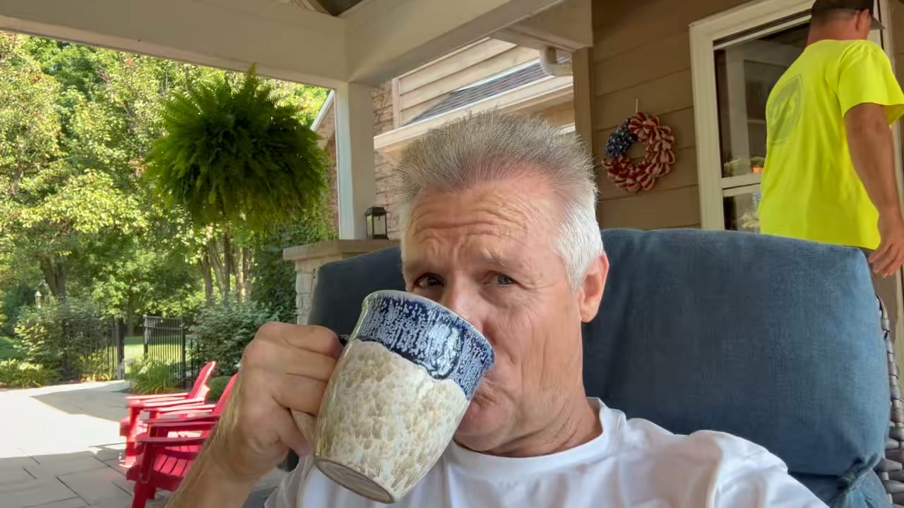 Coffee with Kenny” GO out! and make it happen 🕺