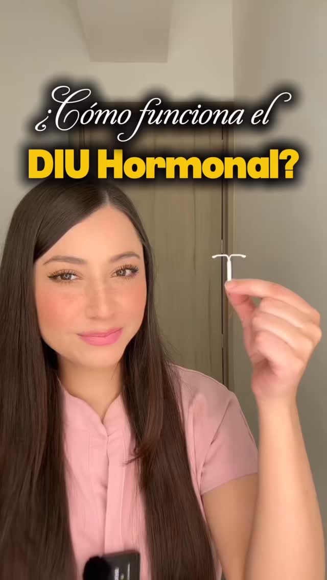 ¿Alguna vez te has preguntado cómo funciona el DIU hormonal? ⬇️🤔 Un ...