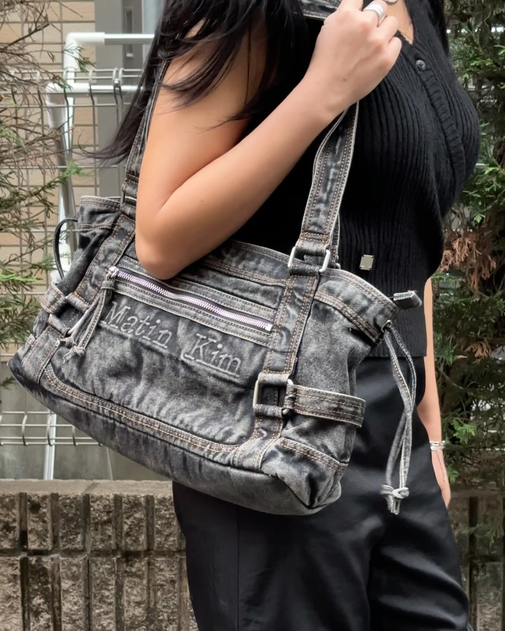 25 Summer New Denim Bag is COMING!!🐬👖🌀💙 - MATIN WASHED DENIM
