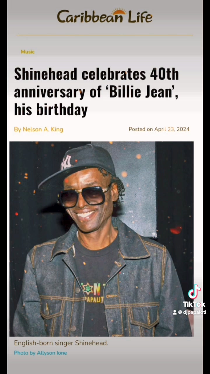 Shinehead marks the 40th anniversary of his debut record “Billie