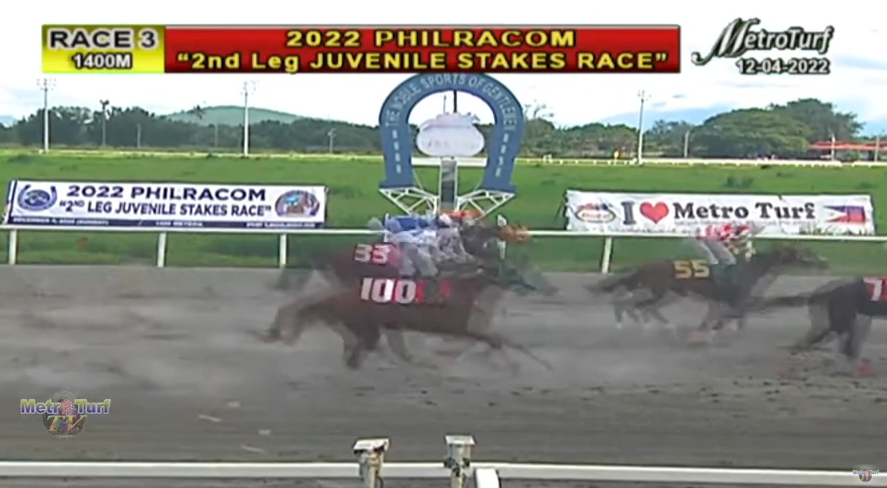 2022 PHILRACOM 2ND LEG JUVENILE STAKES RACE Winner: LA TROUPPEI🐴🐎 ...