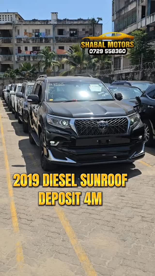 TOYOTA LAND CRUISER PRADO TX 2019 — DIESEL | SUNROOF 💰 DEPOSIT