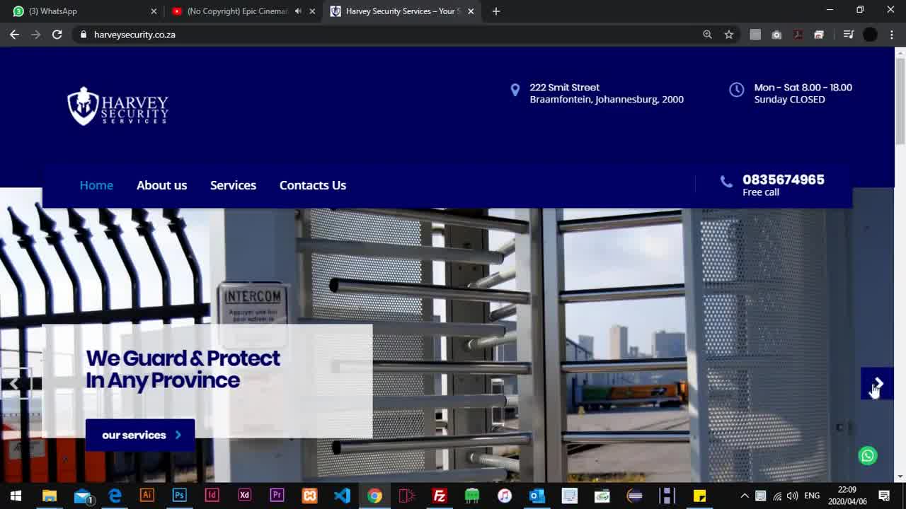 Harvey Security Services - Home