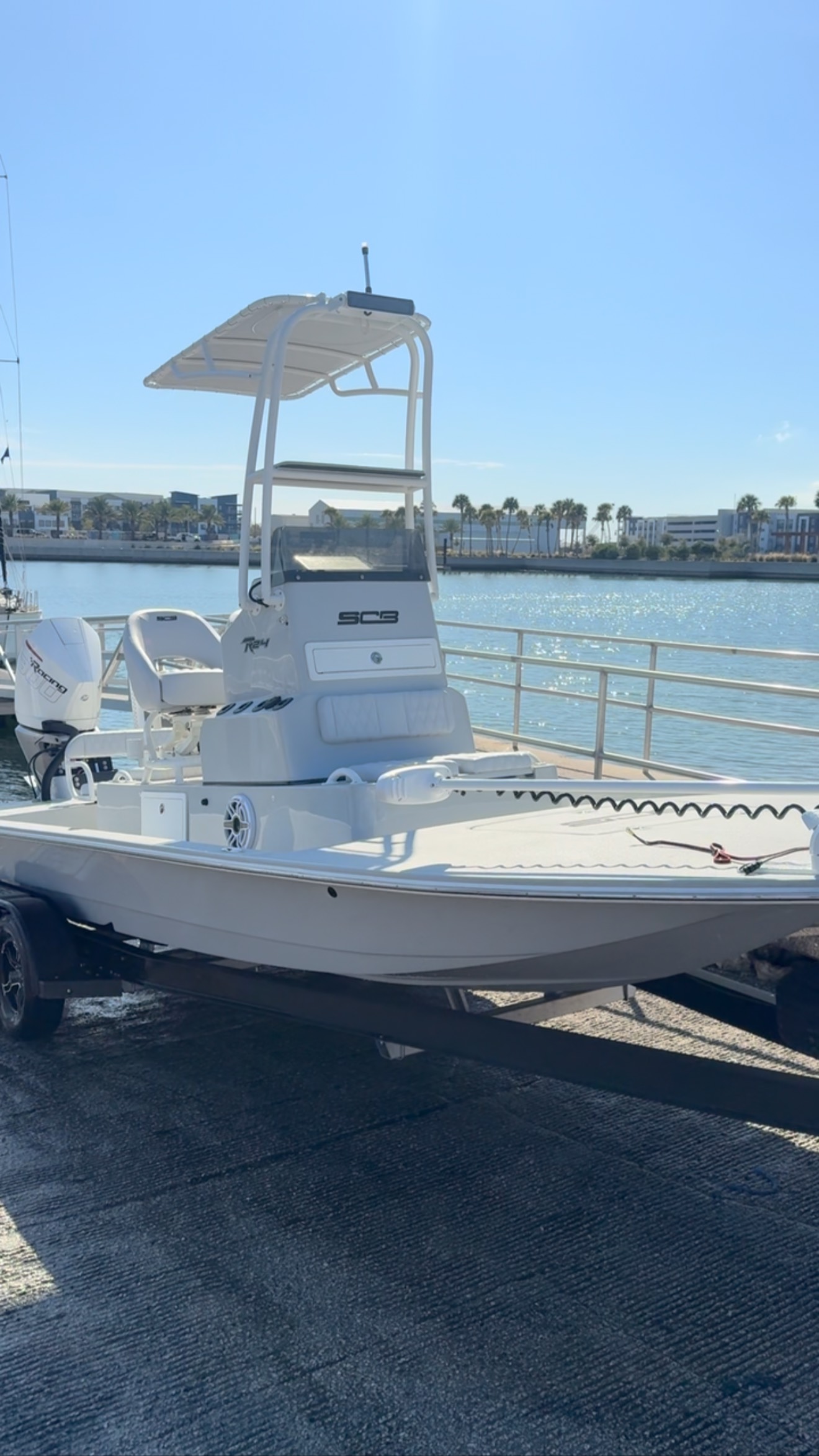 Delivery Prep -> 2026 SCB R24 powered by a Mercury 300R # ...